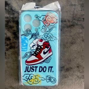 Light blue iPhone 13pro-iPhone 14 pro phone case